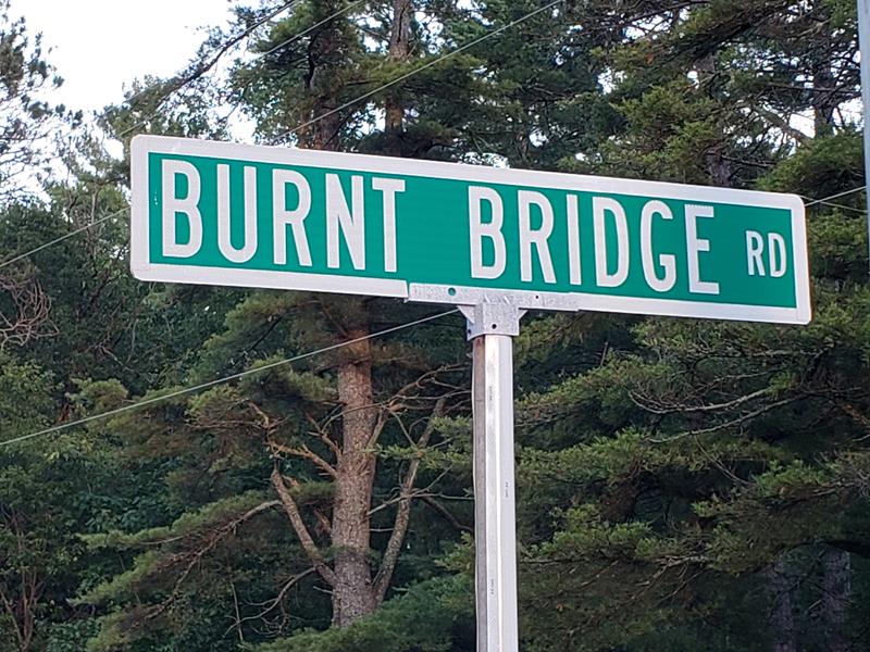 Quirky Wisconsin Street Names: Burnt Bridge Road