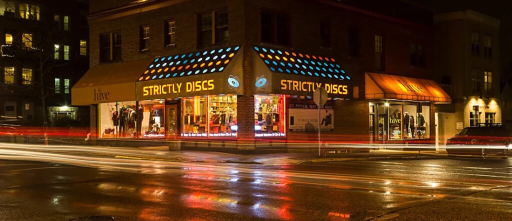 Strictly Discs in Madison, Wisconsin. Photo courtesy of StrictlyDiscs.com