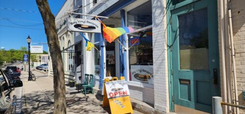 Bay Vinyl Records, just off Business 42/57 in downtown Sturgeon Bay, Wisconsin
