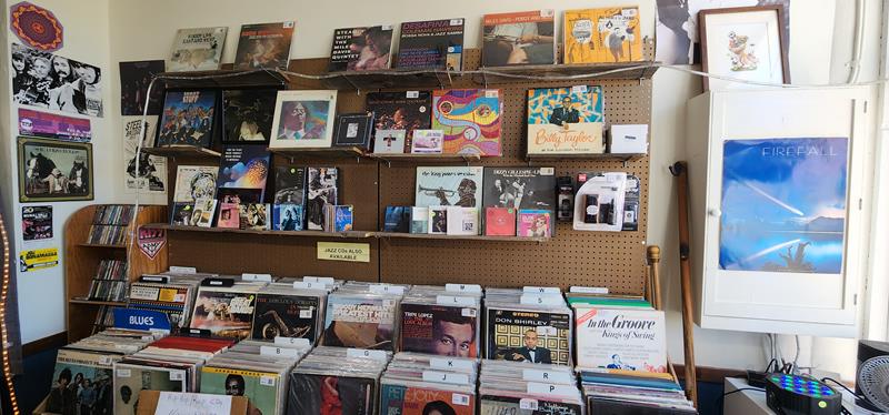 Inside Bay Vinyl Records, Sturgeon Bay, Wisconsin