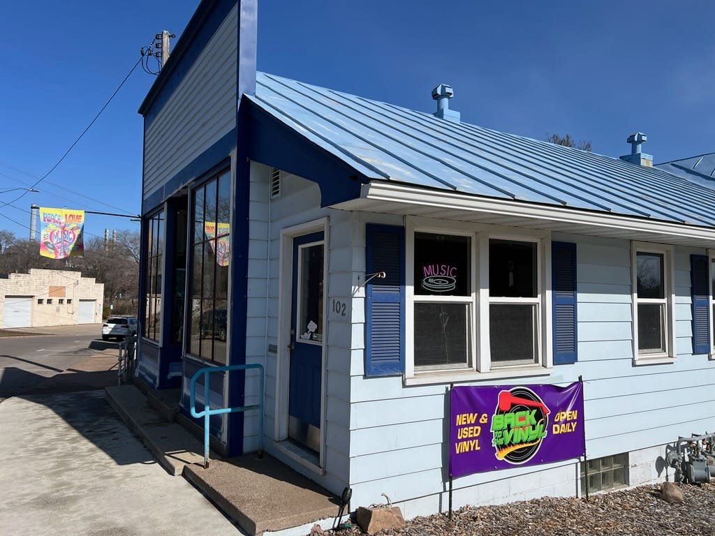Back to the Vinyl Record Store in Waupaca, Wisconsin
