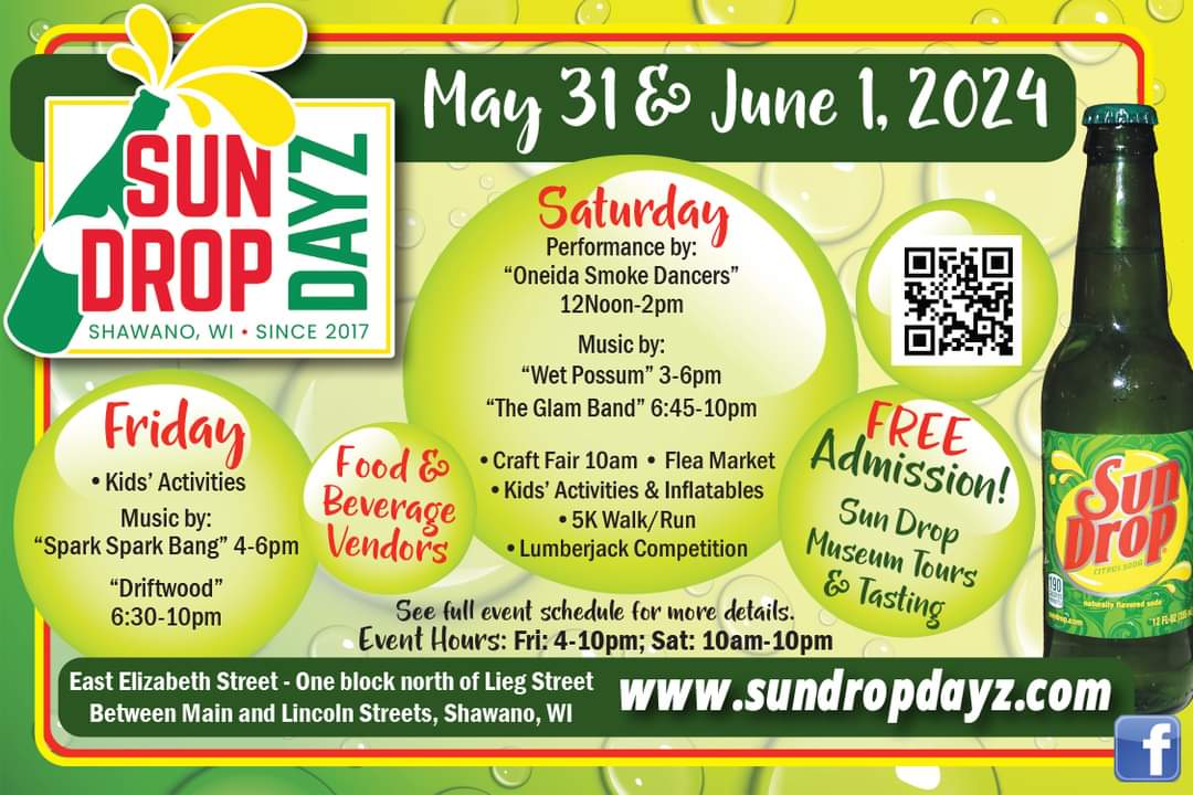 Wisconsin Weekend: Shawano Sundrop Dayz, May 31-June 1, 2024