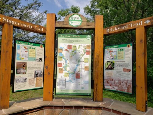 Stevens Point Sculpture Park, in Stevens Point, Wisconsin