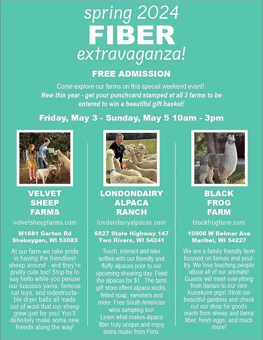 Spring Fiber Extravaganza activities