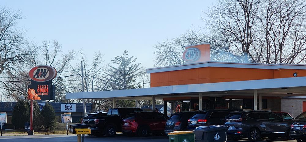Wisconsin Drive-Ins: A&W Drive-In in Fond du Lac, Wisconsin