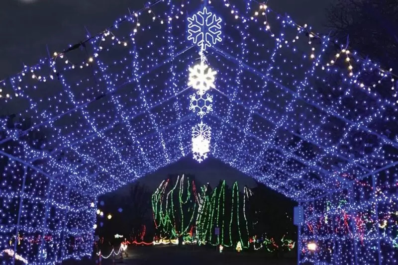 Holiday Lights: Lights of the Northwoods in Rhinelander, Wisconsin