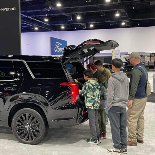 Milwaukee Auto Show at the Baird Center, Milwaukee, Wisconsin