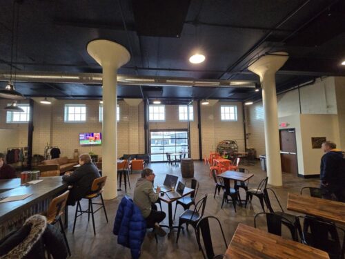 The Tap Room in North Pillar Brewing Company, Waukesha, Wisconsin