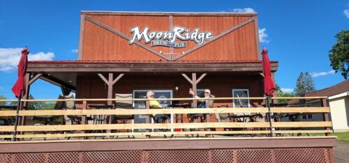 Moonridge Brewery & Brewpub, along Highways 27 & 64 in Cornell, Wisconsin