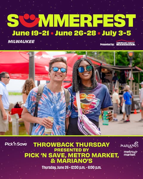 Summerfest Admissions Promotion, Thursday, June 26, 2025