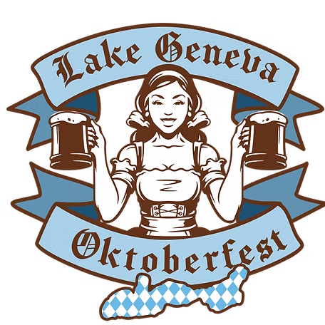 Lake Geneva Oktoberfest from Downtown Lake Geneva in Wisconsin