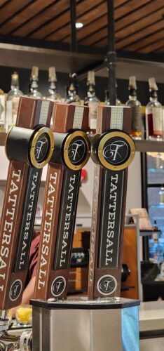 Taps at Tattersall Distillery, River Falls, Wisconsin