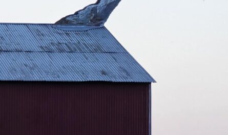 Cow ornament on a barn along Wisconsin Highway 68