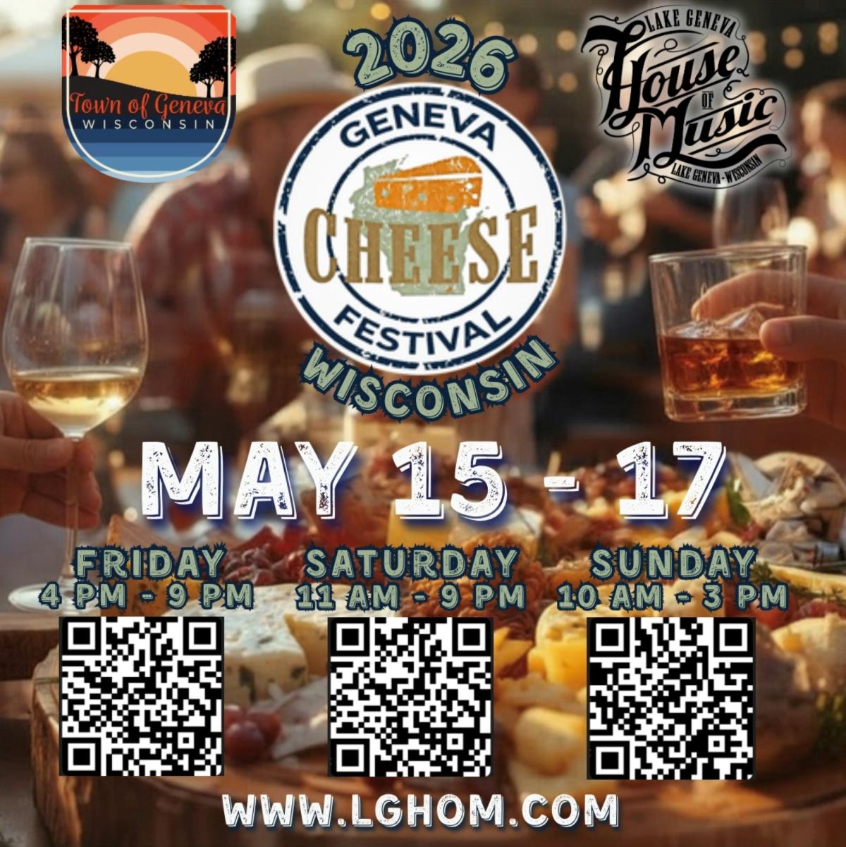 Geneva Cheese Festival in Lake Geneva, Wisconsin