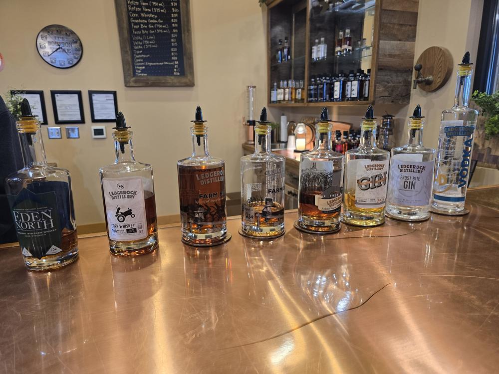 Ledgerock Distillery, outside Fond du Lac, Wisconsin