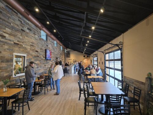 Inside Ledgerock Distillery near Fond du Lac, Wisconsin