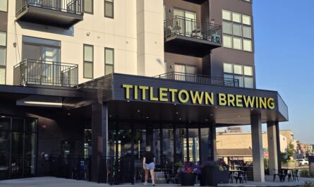 Titletown Brewing in West Bend, Wisconsin along Highways 33 & 144